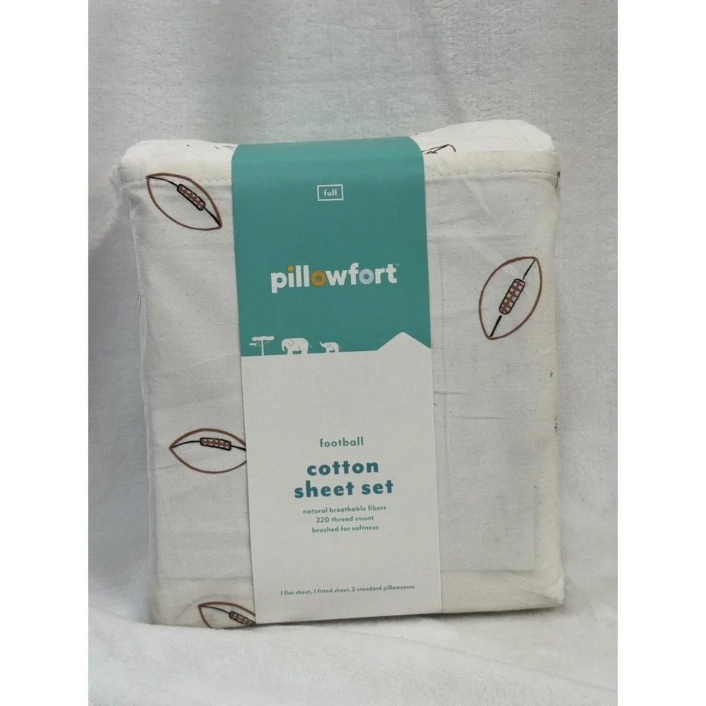 Full Football Kids' Cotton Sheet Set - Pillowfort